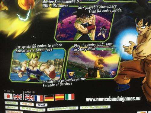 Xbox 360 - Dragon Ball Z for Kinect