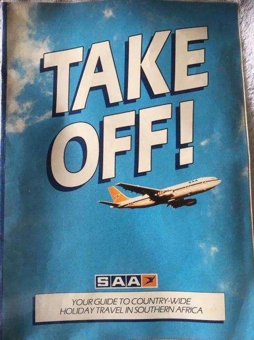 Vintage SAL SAA Folder opstyg! Jou Gids Oor Landwyve Vakansiereisse - See Pictures