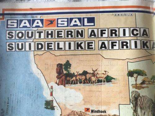 Vintage SAL SAA Folder opstyg! Jou Gids Oor Landwyve Vakansiereisse - See Pictures