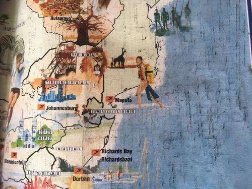 Vintage SAL SAA Folder opstyg! Jou Gids Oor Landwyve Vakansiereisse - See Pictures