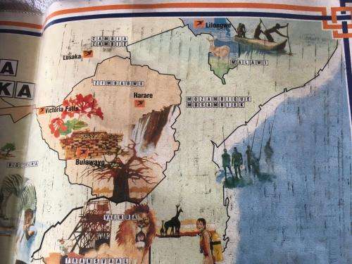 Vintage SAL SAA Folder opstyg! Jou Gids Oor Landwyve Vakansiereisse - See Pictures