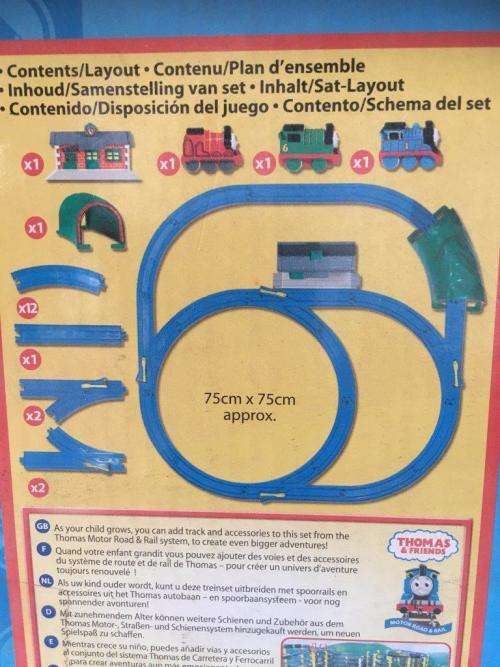 Thomas & Friends - Tomy Pull Back `n` Go Train Set 4772