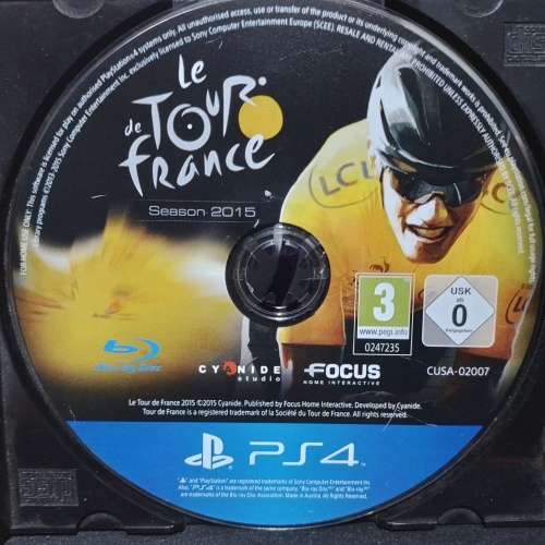 PS4 - Le Tour de France Season 2015 (Disc only)