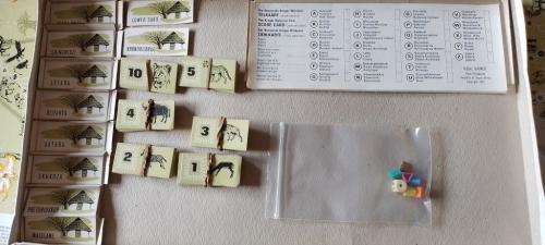 Vintage 1967 The Kruger National Park Board Game by Ideal Games - Die Nasionale Kruger-Wildtuin