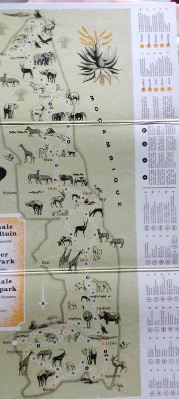 Vintage 1967 The Kruger National Park Board Game by Ideal Games - Die Nasionale Kruger-Wildtuin