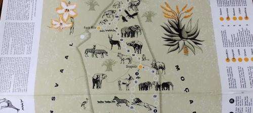 Vintage 1967 The Kruger National Park Board Game by Ideal Games - Die Nasionale Kruger-Wildtuin