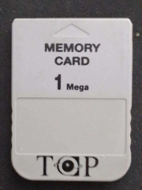 PS1 - PS1 Memory Card Memory Card - Bootleg