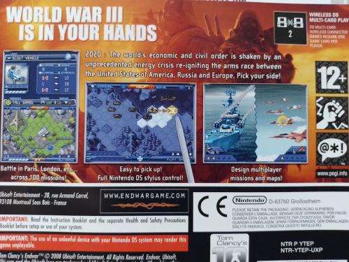 Nintendo DS - Tom Clancy`s End War