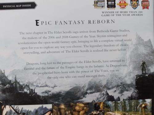 Xbox 360 - The Elder Scrolls V SKYRIM