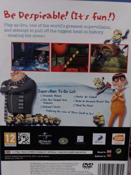 PS2 - Despicable Me