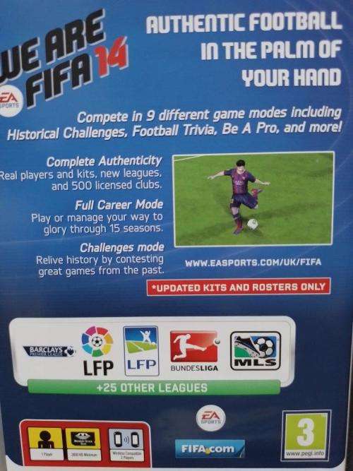 PSP - FIFA 14 Legacy Edition