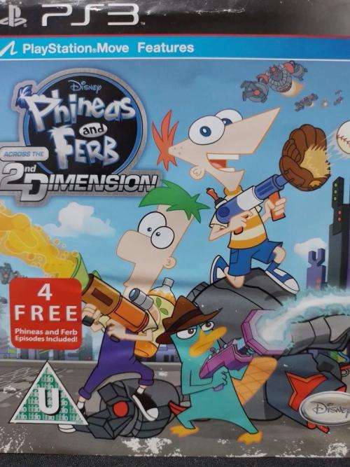 PS3 - Phineas and Ferb Across The Second Dimension