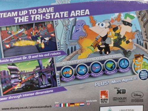 PS3 - Phineas and Ferb Across The Second Dimension
