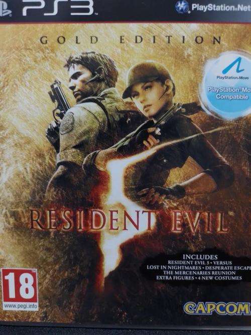 PS3 - Resident Evil 5 Gold Edition