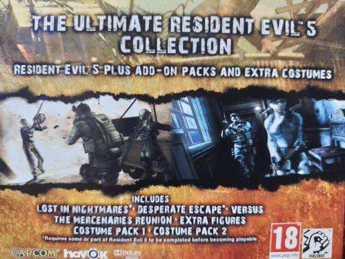 PS3 - Resident Evil 5 Gold Edition