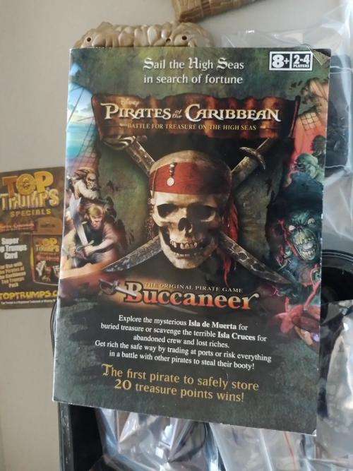 Pirates of the Caribbean Battle for Treasure on The High Seas Buccaneer The Original Pirate Game