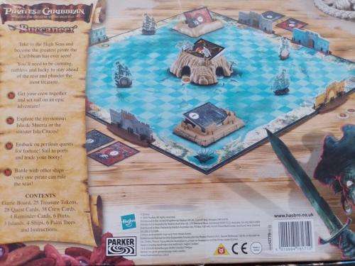 Pirates of the Caribbean Battle for Treasure on The High Seas Buccaneer The Original Pirate Game
