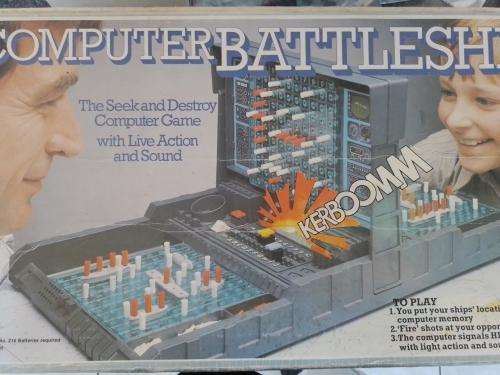Vintage Electronic Battleship WG Electronics Made in New Zeeland  - See Deescription