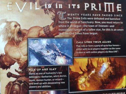 Xbox 360 - Diablo III