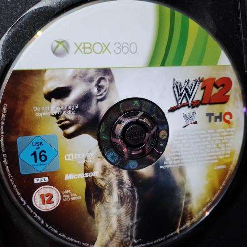 Xbox 360 - WWE12 (Disc Only)