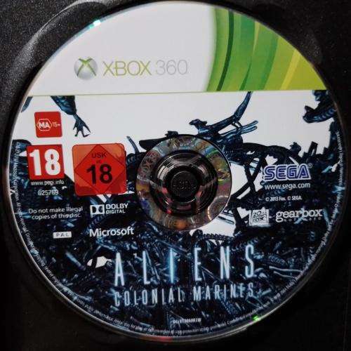 Xbox 360 - Aliens Colonial Marines (Disc Only)