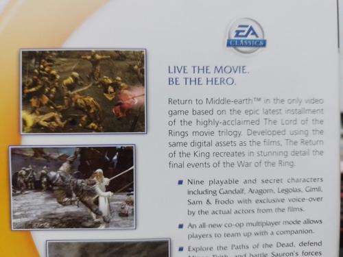 PC - The Lord of The Rings The Return of the King