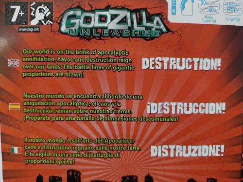 Wii - Godzilla Unleashed