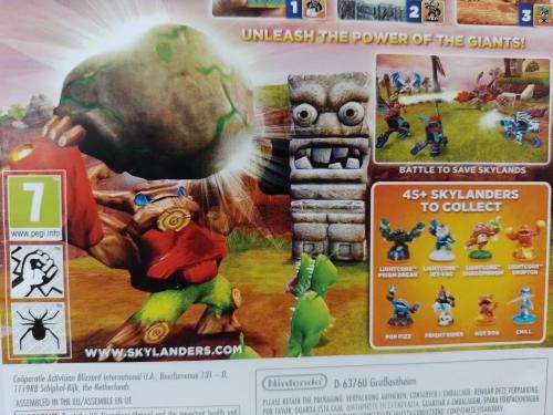Wii - Skylanders Giants