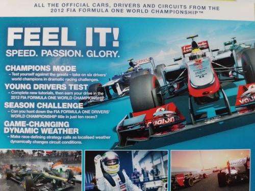 Xbox 360 - F1 2012 Formula 1