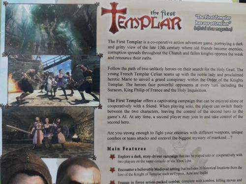 Xbox 360 - The First Templar