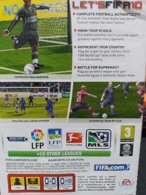 PSP - FIFA 10 - PSP Essentials