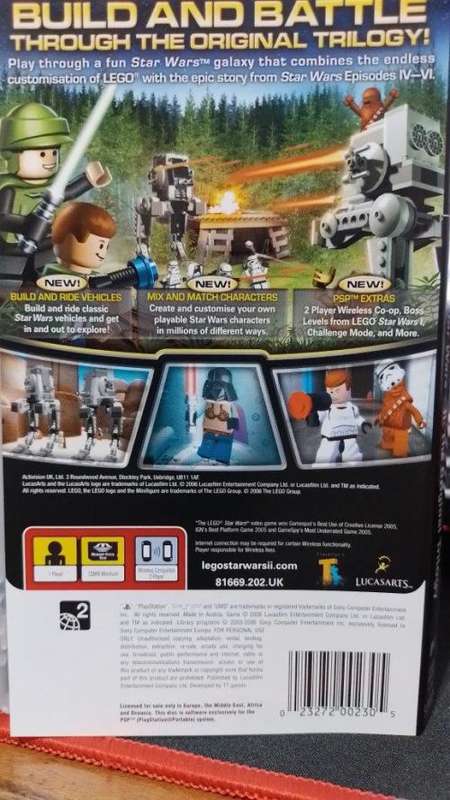 PSP - Lego Star Wars The Original Trilogy