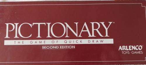 Pictionary Second Edition The Classic Game of Quick Draw - Made in South Africa  - Arlenco