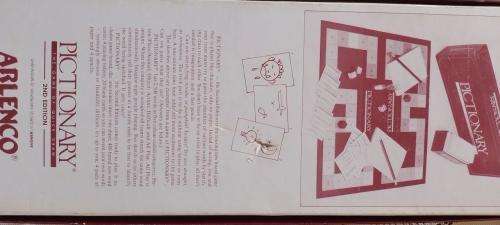 Pictionary Second Edition The Classic Game of Quick Draw - Made in South Africa  - Arlenco