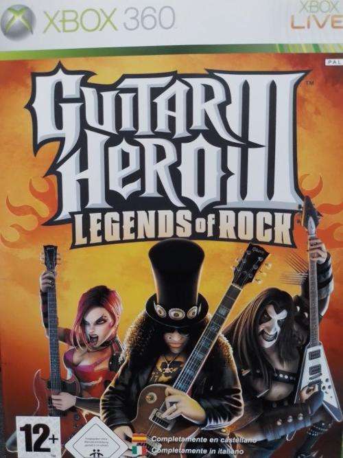 Xbox 360 - Guitar Hero III Legends of Rock
