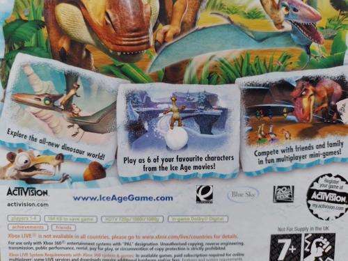 Xbox 360 - Ice Age 3 Dawn of The Dinosaurs