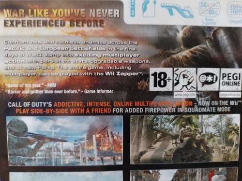 Wii - Call of Duty World at War