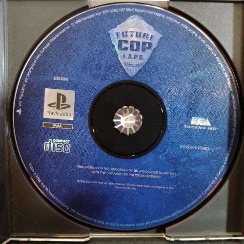 PS1 - Future Cop L.A.P.D. (Original Black Disc)