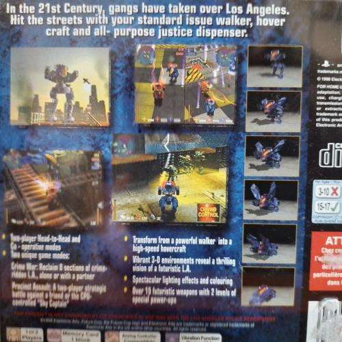 PS1 - Future Cop L.A.P.D. (Original Black Disc)