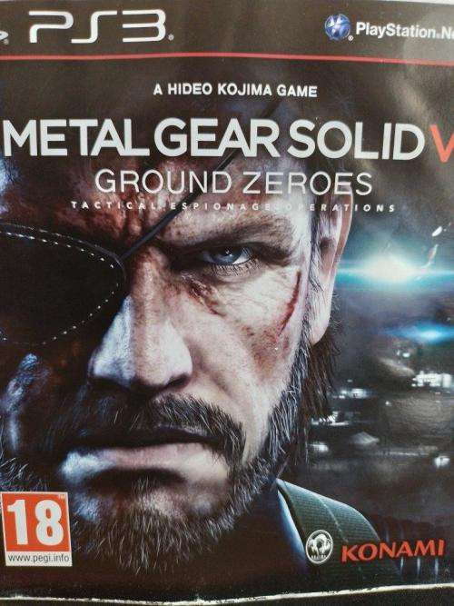 PS3 - Metal Gear Solid V Ground Zeroes
