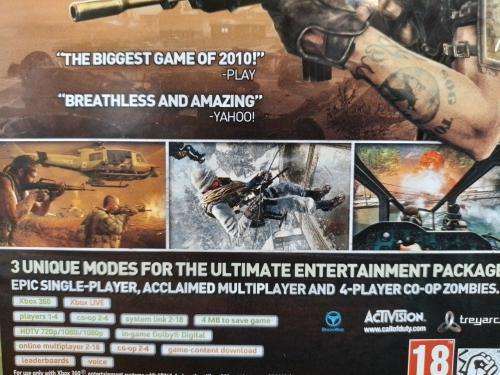 Xbox 360 - Call of Duty Black Ops