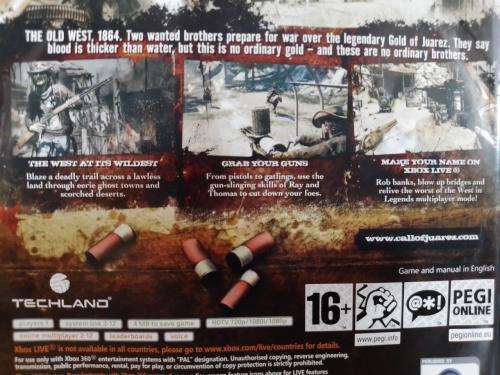 Xbox 360 - Call of Juarez Bound In Blood
