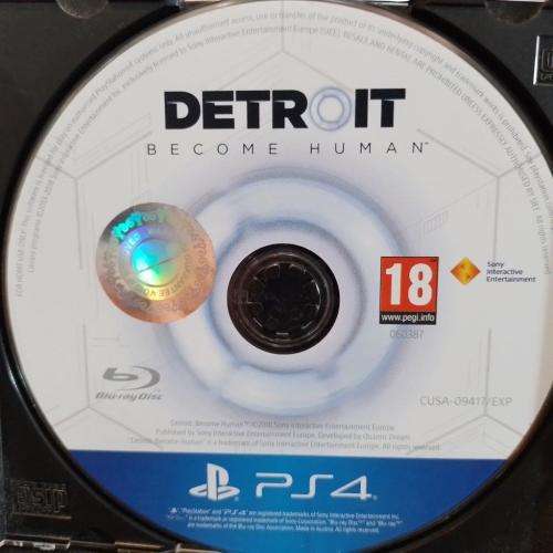 PS4 - Detroit Become Human (Disc only)