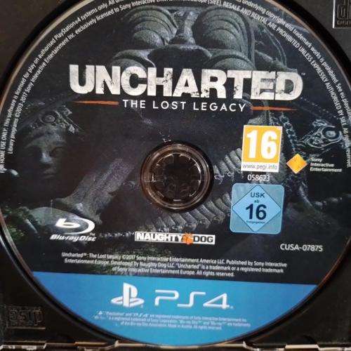 PS4 - Uncharted The Lost Legacy (Disc only)
