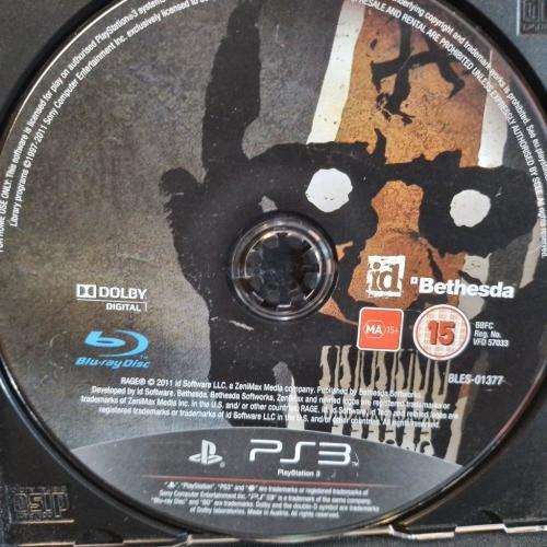 PS3 - Rage (Disc Only)