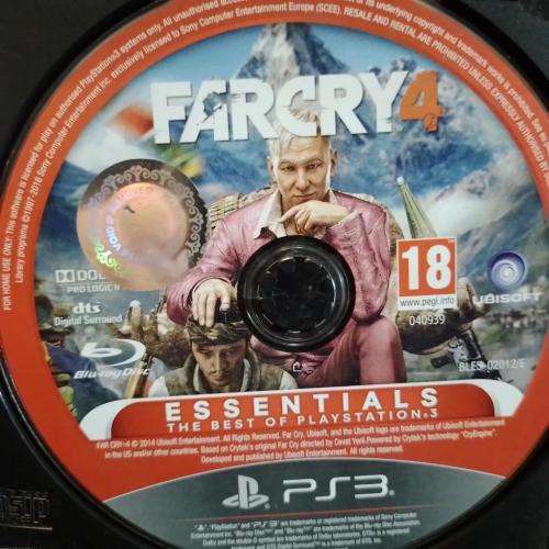 PS3 - Far Cry 4 - Essentials (Disc Only)