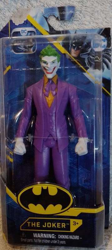 Batman - The Joker Action Figure By Spin Master Bat Tech DC Comics New In Box 6` (NOS)