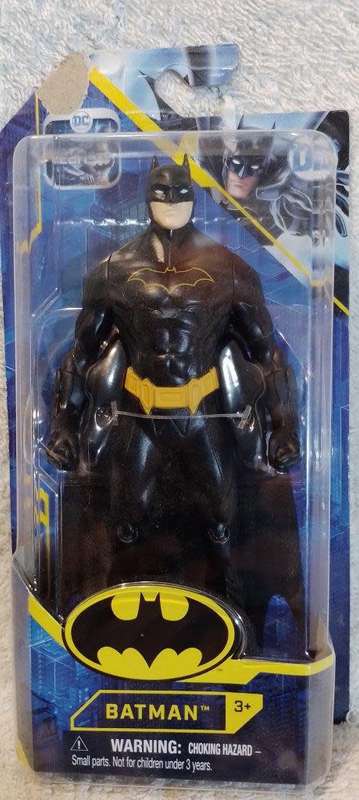 Batman - Batman Action Figure By Spin Master Bat Tech DC Comics New In Box 6` (NOS)