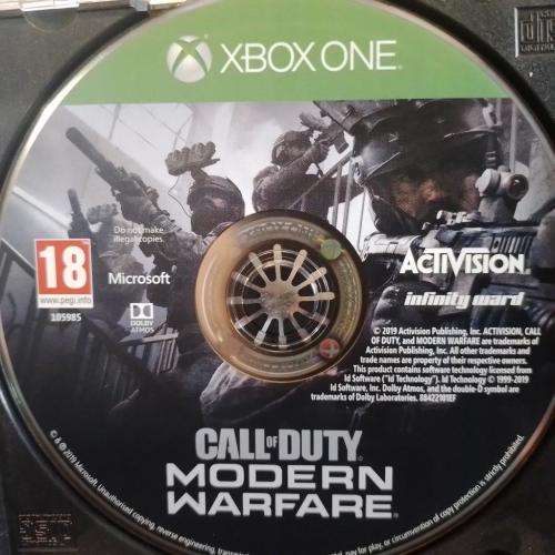 Xbox ONE - Call of Duty Modern Warfare (Disc Only)