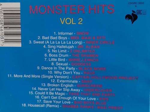 CD - Monster Hits - Vol 2 - CDGRC 3553 (K)